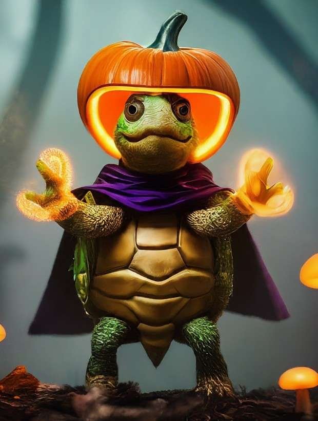 Halloween Turtle Image