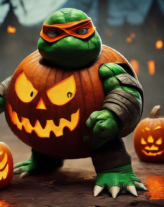 Halloween Turtle Images - Ninja Turtles