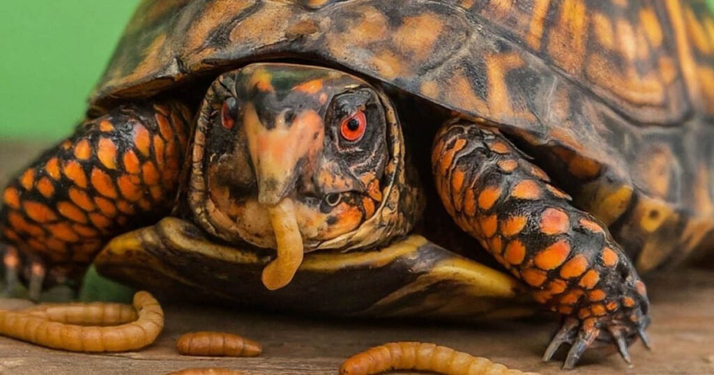 What Type Of Turtle Eats Mealworms