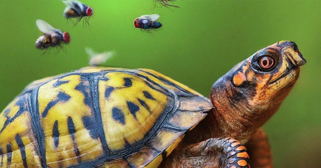 How to Feed Flies to Your Turtle