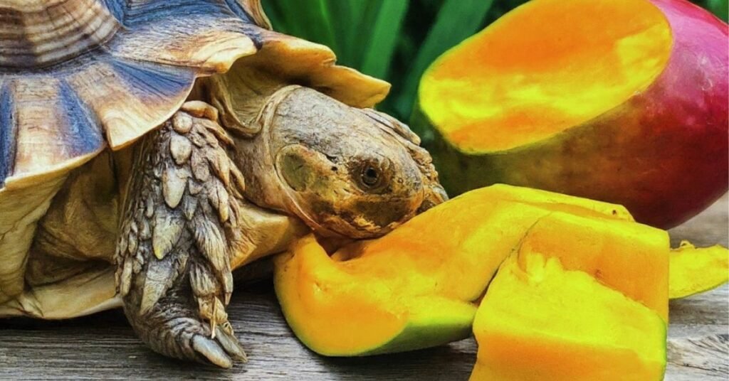 can turtles eat mango