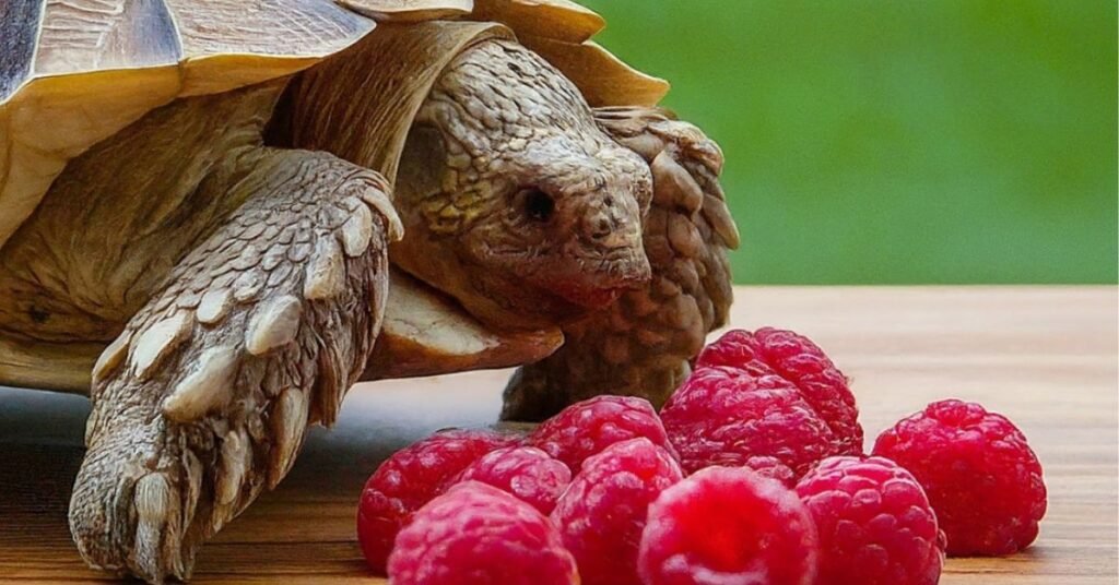 can turtles eat raspberries