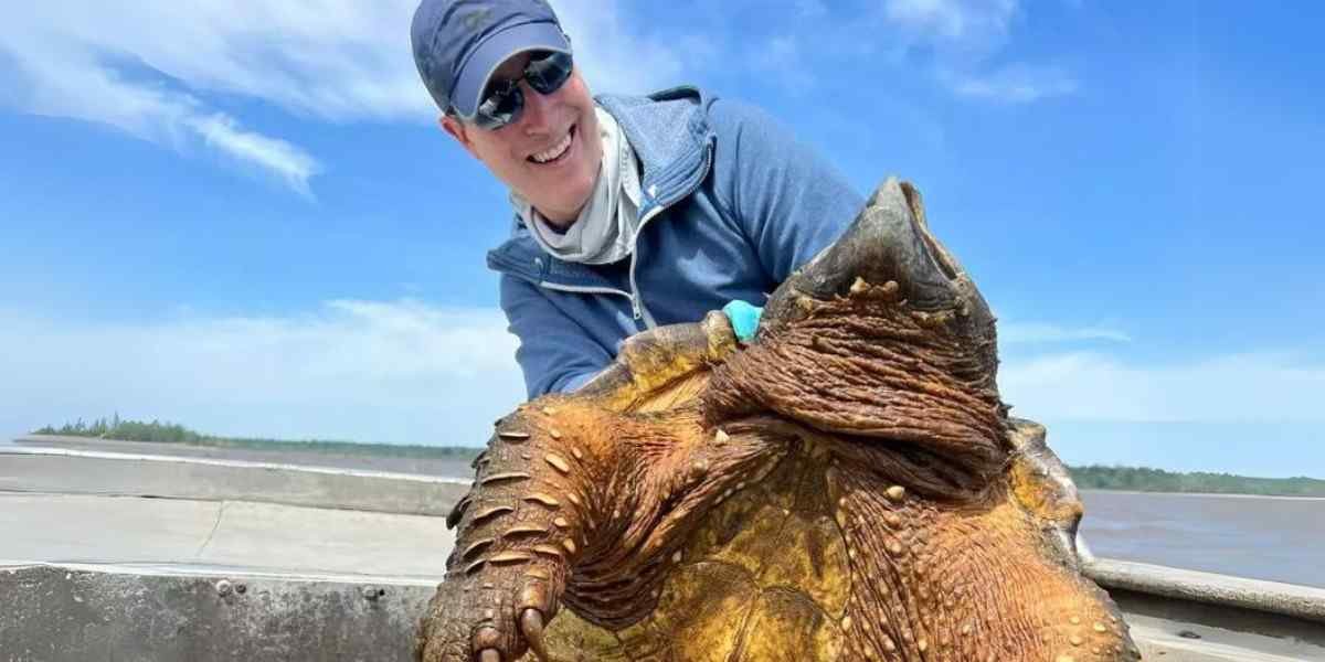 200 lb Snapping Turtle Texas